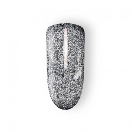 Glitter Charm Silver- 5ml Χρωματιστά Gel