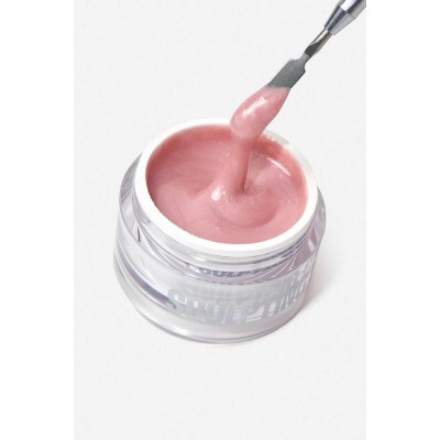 Gel UV Χτισίματος Ροζ nude Glitter Star 50ml