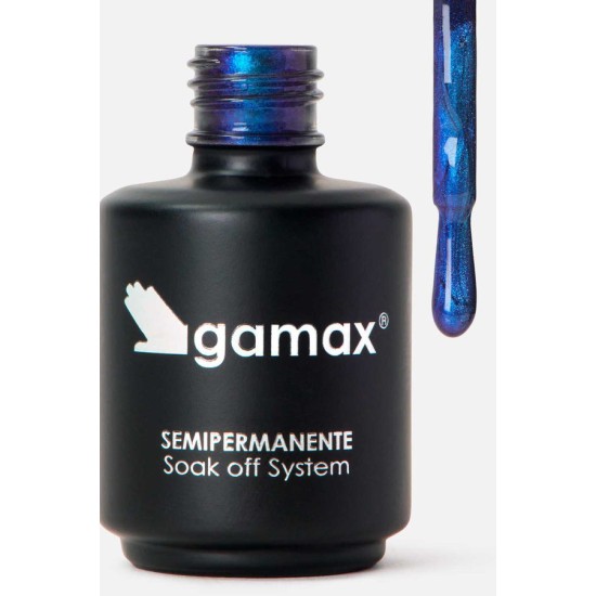 Ημιμόνιμο βερνίκι Μπλε Cat Eye Rainbow 15 ml Ημιμόνιμα Χρώματα 