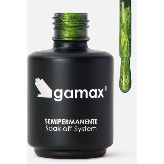Ημιμόνιμο βερνίκι Πράσινο Cat Eye Rainbow 15 ml Ημιμόνιμα Χρώματα 