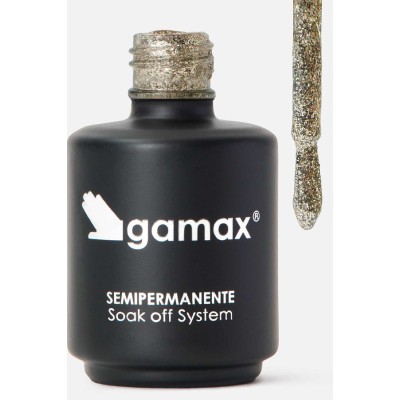 Ημιμόνιμο βερνίκι Χρυσό Glitter Vanilla 15ml