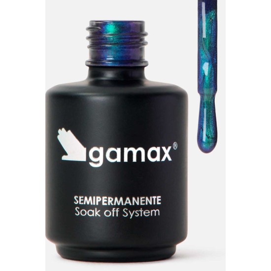 Ημιμόνιμο βερνίκι Πετρόλ Cat Eye Rainbow 15 ml Ημιμόνιμα Χρώματα 