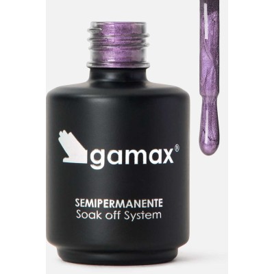 Ημιμόνιμο βερνίκι Μωβ Μεταλιζέ Snob 15ml
