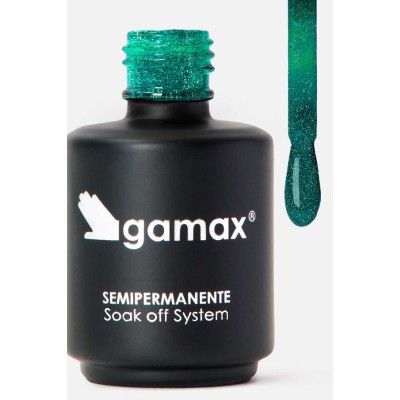 Ημιμόνιμο βερνίκι Πράσινο Glitter Gelee 15 ml