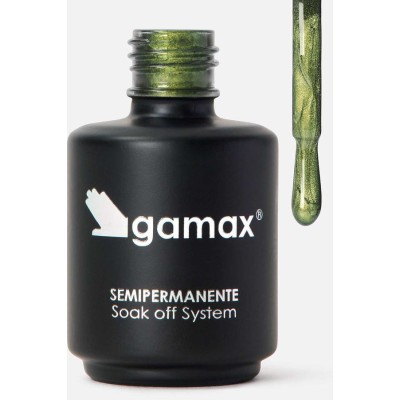 Ημιμόνιμο βερνίκι Πράσινο Μεταλιζέ Ambition 15ml