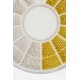 Δισκάκι με χάνδρες silver & gold