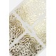 Αυτοκόλλητα νυχιών gold leopar