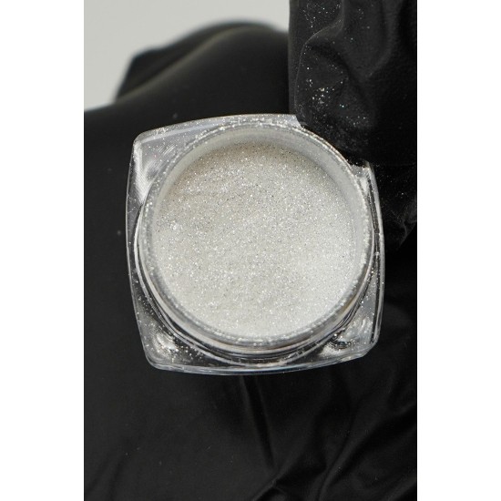 Σκόνι νυχιών aurora silver cromato