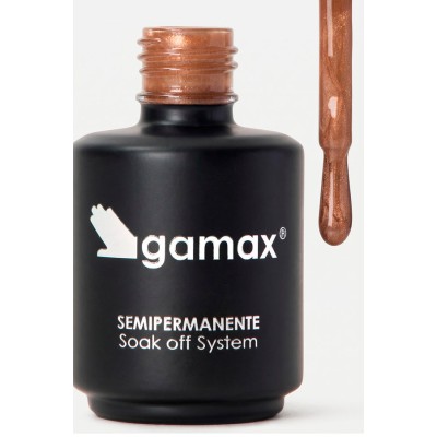 Ημιμόνημο βερνίκι καφέ μεταλιζέ Cat Eye  15ml