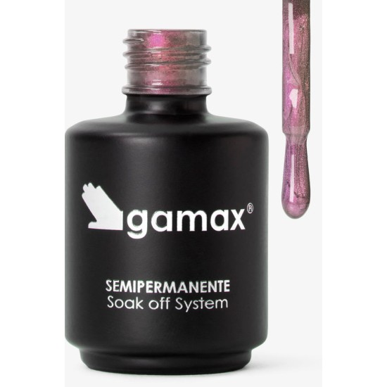 Ημιμόνημο βερνίκι ροζ μοβ Cat eye 15ml