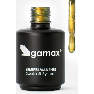 Ημιμόνημο βερνίκι χρυσό Gold Cat eye 15ml