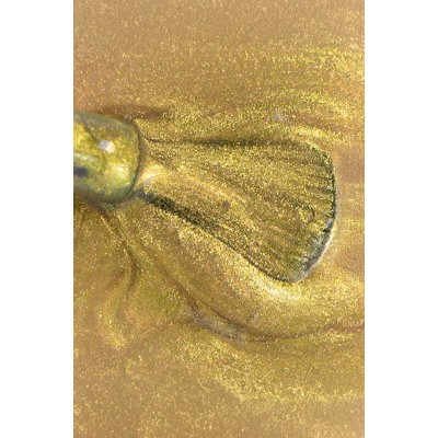 Ημιμόνημο βερνίκι χρυσό Gold Cat eye 15ml