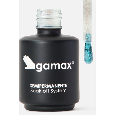 Ημιμόνιμο βερνίκι glitter τιρκουάζ 15ml