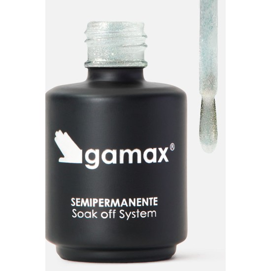 Ημιμόνιμο βερνίκι glitter ροζ λευκό Aurora 15 ml