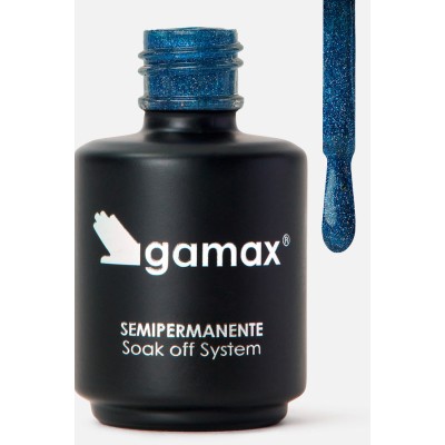 Ημιμόνιμο βερνίκι glitter blu reale Fizzy Blue 15ml
