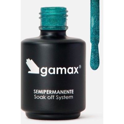 Ημιμόνιμο βερνίκι glitter πράσινο Cool Mint 15ml
