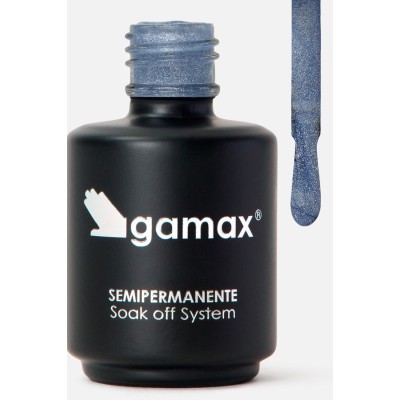 Ημιμόνιμο βερνίκι glitter blu Grey Moon 15ml