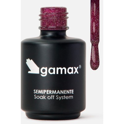 Ημιμόνιμο βερνίκι glitter red  amaranto Red Glitz 15ml