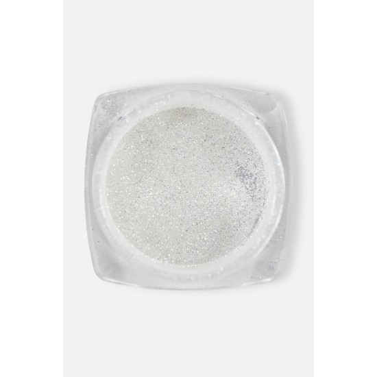 Σκόνι νυχιών aurora silver cromato