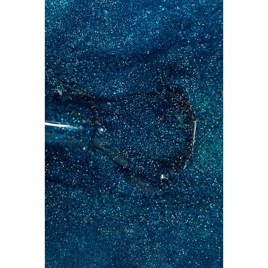 Ημιμόνιμο βερνίκι glitter blu reale Fizzy Blue 15ml