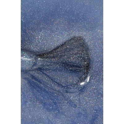 Ημιμόνιμο βερνίκι glitter blu Grey Moon 15ml