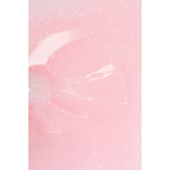 Top Coat pink glitter  non wipe 15ml